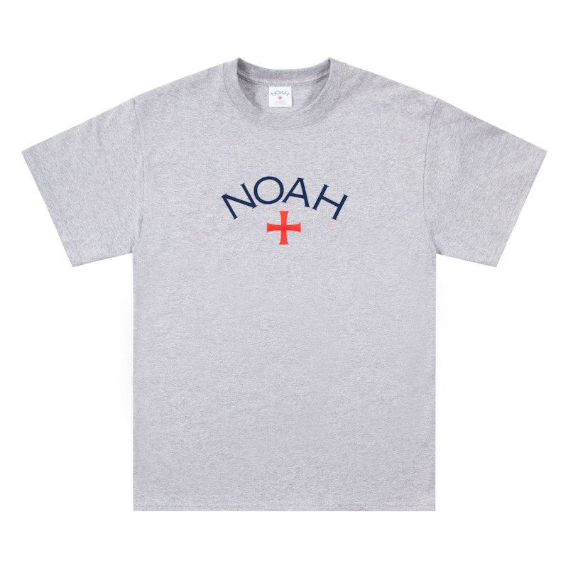 Noah Core Logo Tee Athletic Heather