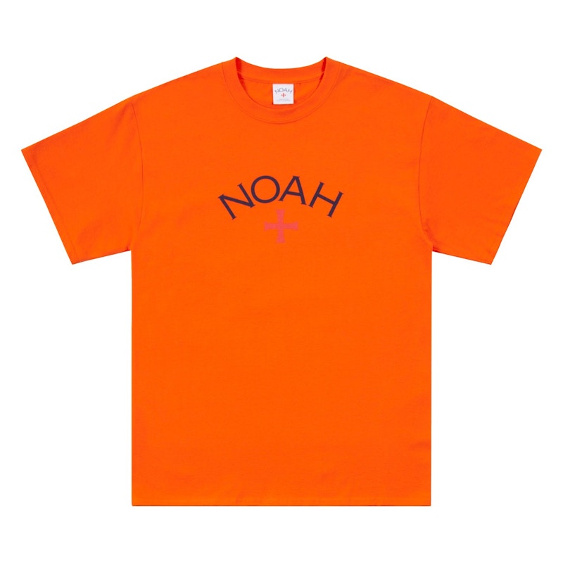 Noah Core Logo Tee Orange