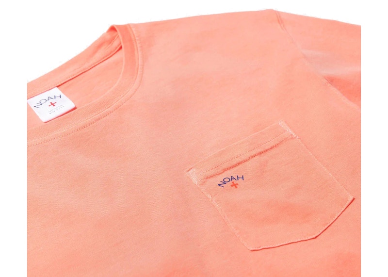 Noah Pocket Tee Coral Quartz