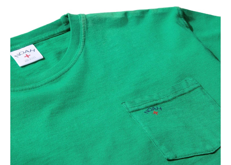 Noah Pocket Tee Kelly Green