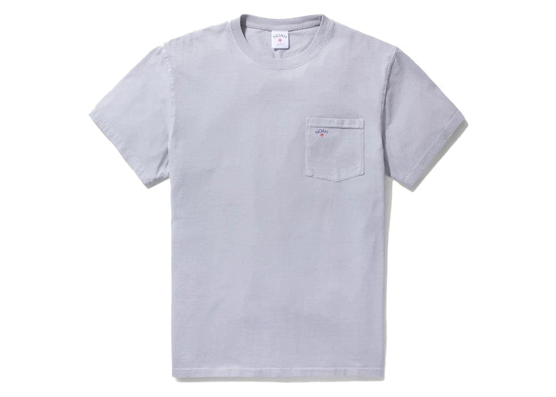 Noah Pocket Tee Pale Grey