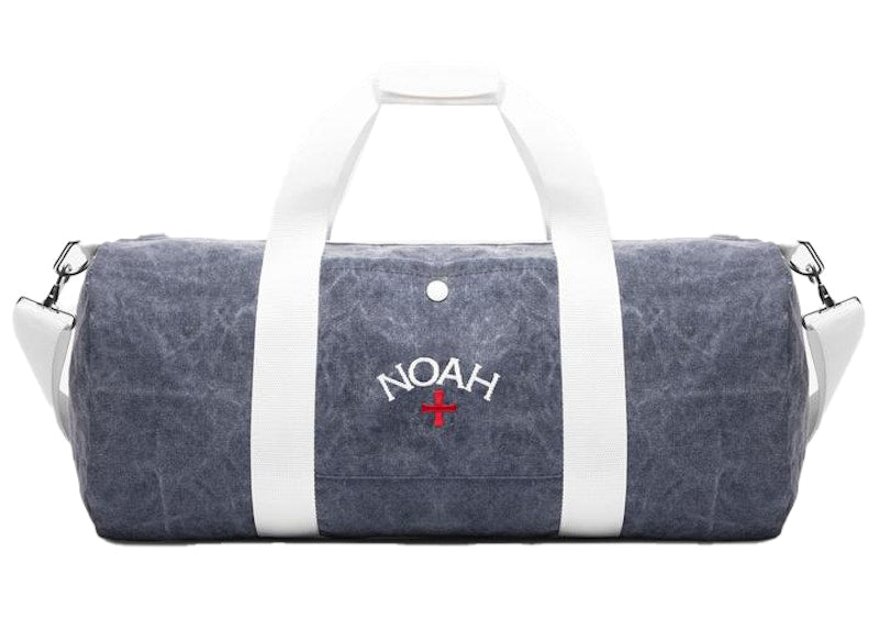 Noah Recycled Canvas Duffle Bag Navy