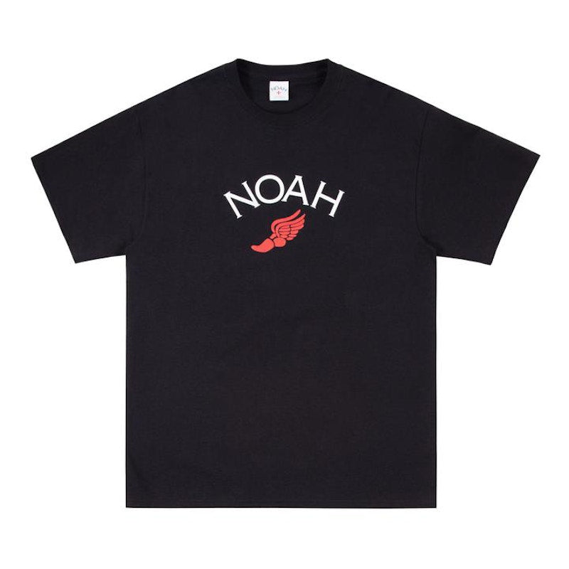 Noah Winged Foot Logo Tee (SS19) Black