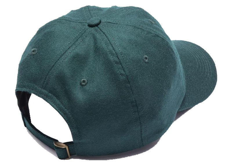 Noah Wool Core Logo 6-Panel Dark Green
