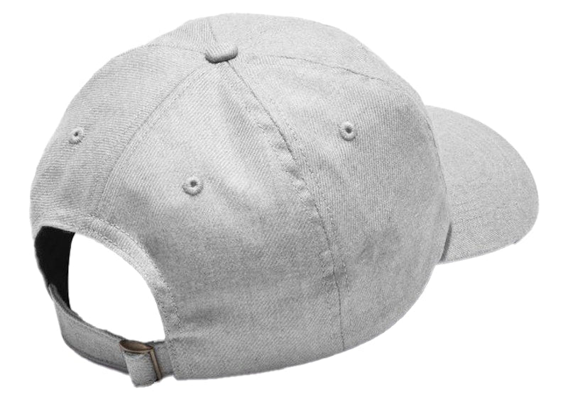 Noah Wool Core Logo 6-Panel Heather Grey