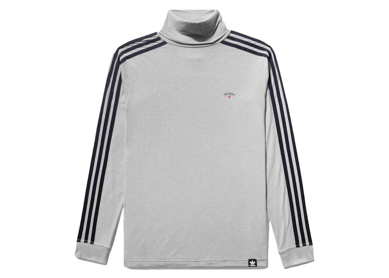 Noah x Adidas Merino Turtleneck Heather Grey