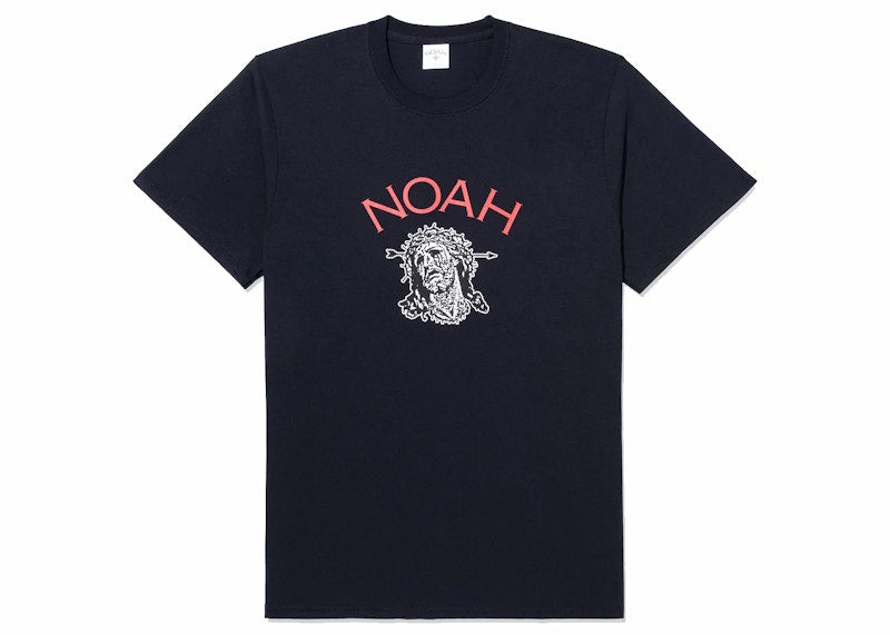 Noah x Jesus Piece Logo Tee Black