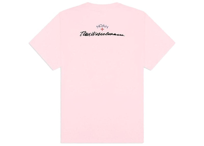 Noah x Wesselmann Lips Tee Pale Pink
