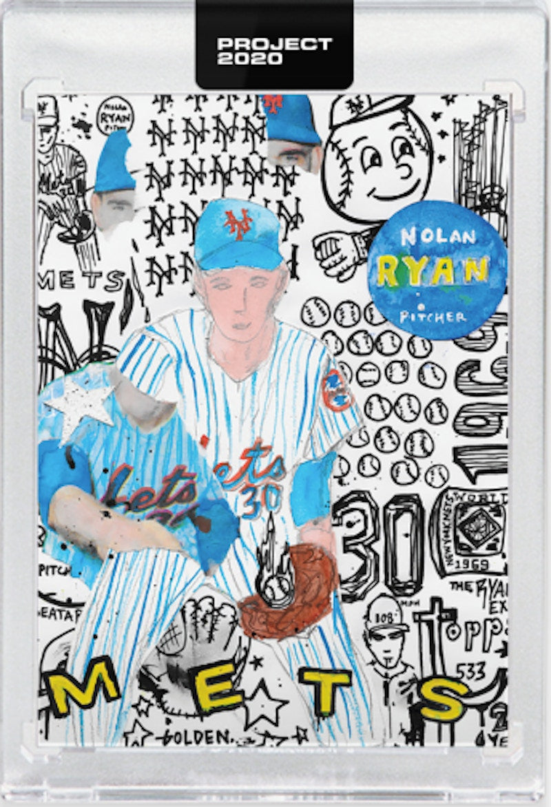 Nolan Ryan 1969 Topps Project 2020 Gregory Siff /2215 #30