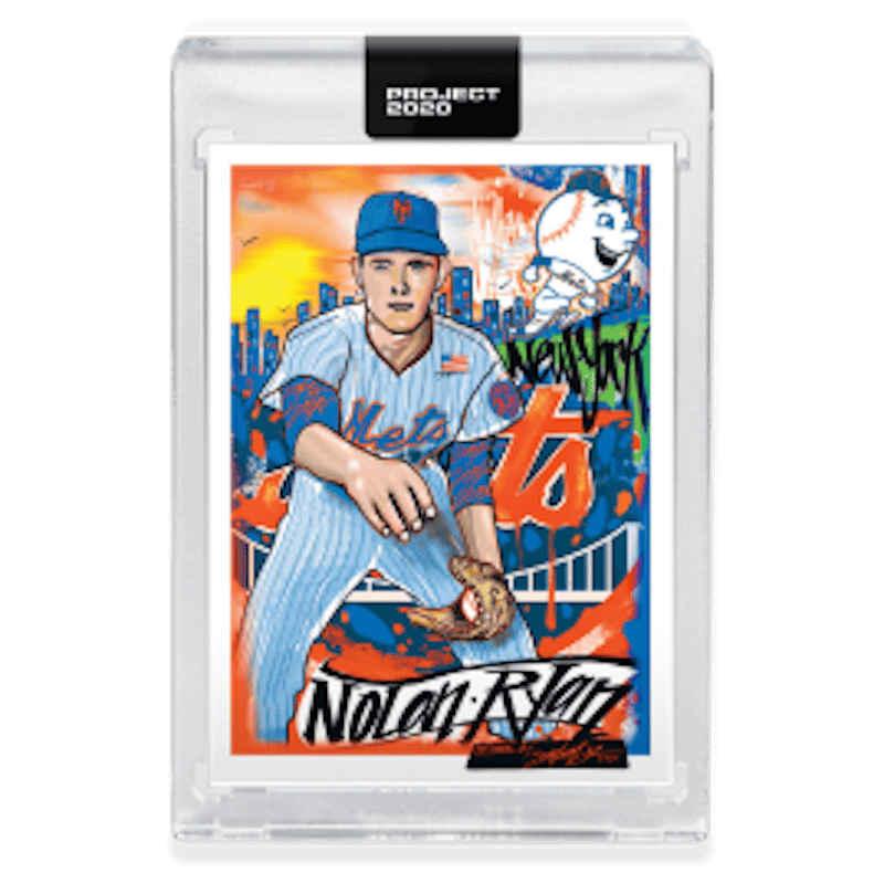 Nolan Ryan 1969 Topps Project 2020 King Saladeen /12874 #105