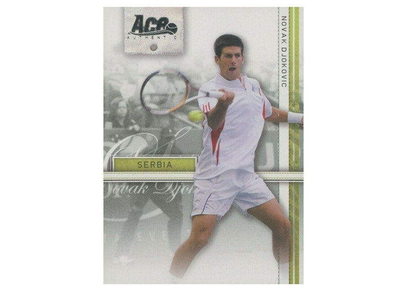 Novak Djokovic 2007 Ace Authentic Straight Sets #16 (Ungraded)