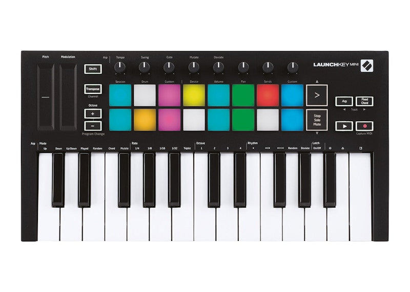 Novation 25-Mini-Key Keyboard Controller LAUNCHKEY-MINI-MK3