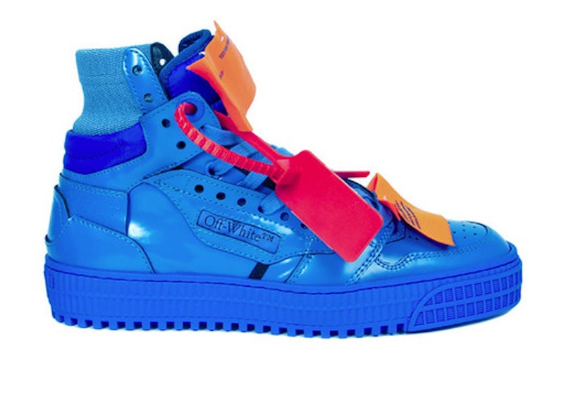 OFF-WHITE 3.0 Off Court High-Top Sneakers Bright Blue (Women's)