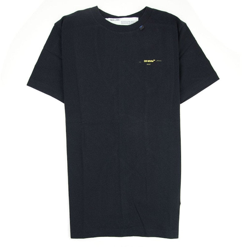 OFF-WHITE Acrylic Arrows S/S T-shirt Black/Yellow