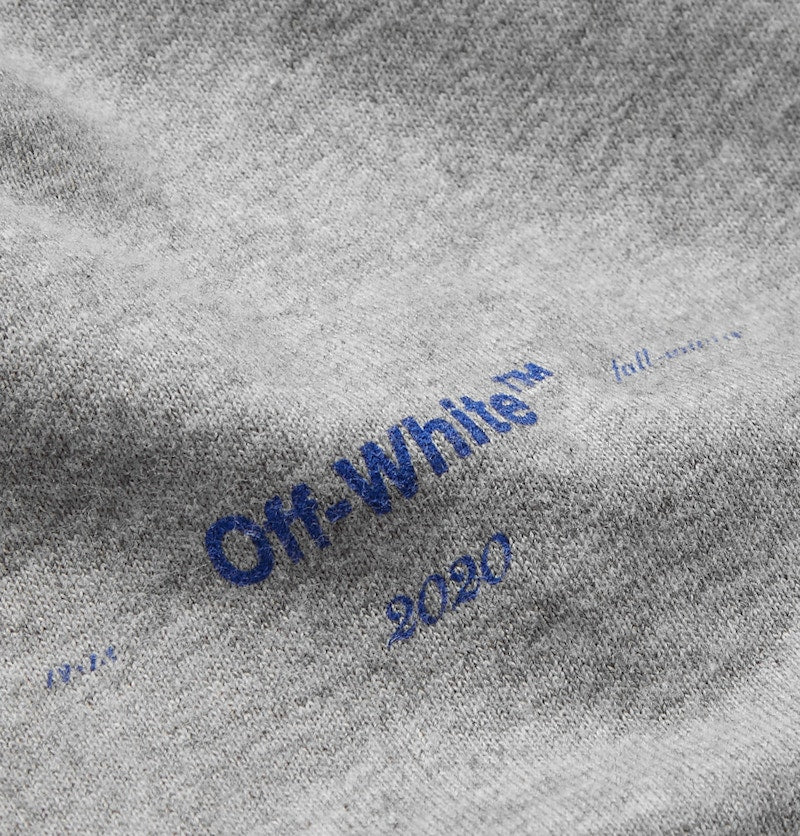 OFF-WHITE Acrylic Arrows S/S T-shirt Grey/Blue