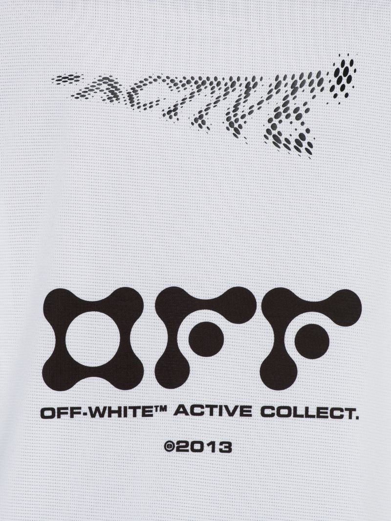 OFF-WHITE Active Diag L/S T-shirt White/Black