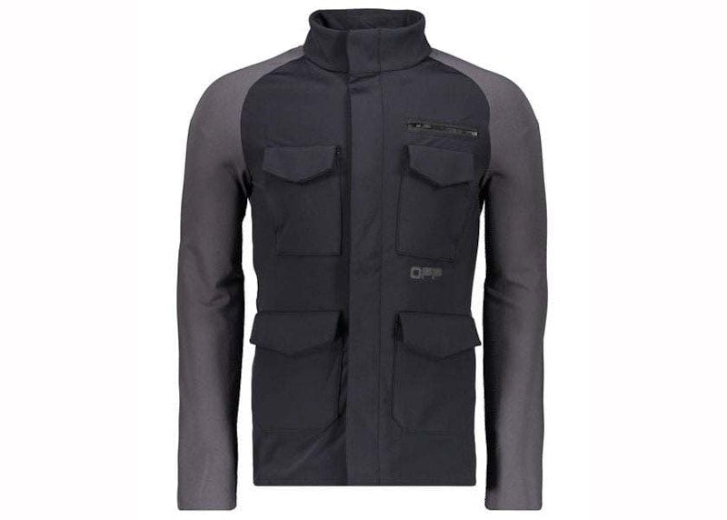 OFF-WHITE Active Windblock Seamless Slim Fit Jacket Black