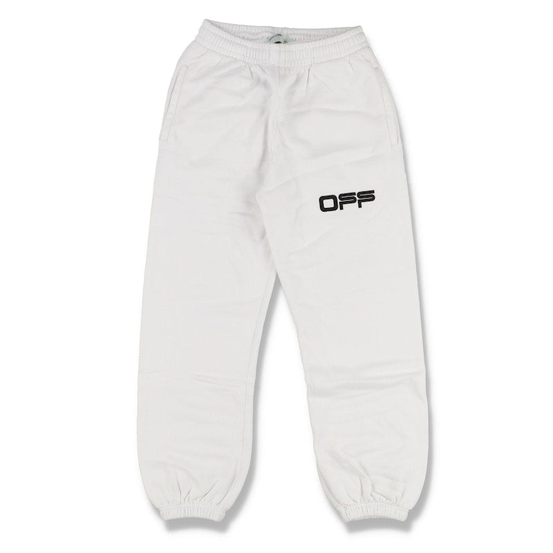 OFF-WHITE Airport Shorten Sweatpants White
