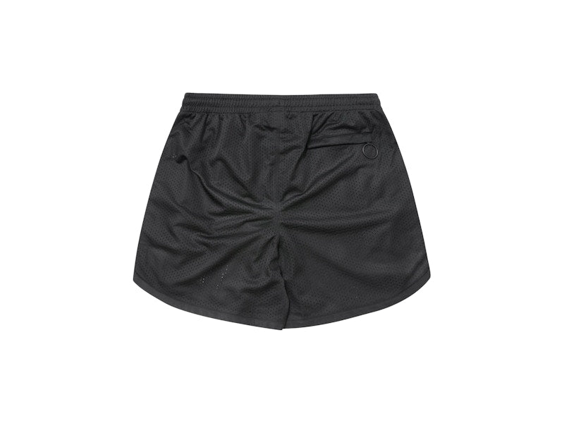 OFF-WHITE Airport Tape Mesh Shorts Black/Multicolor