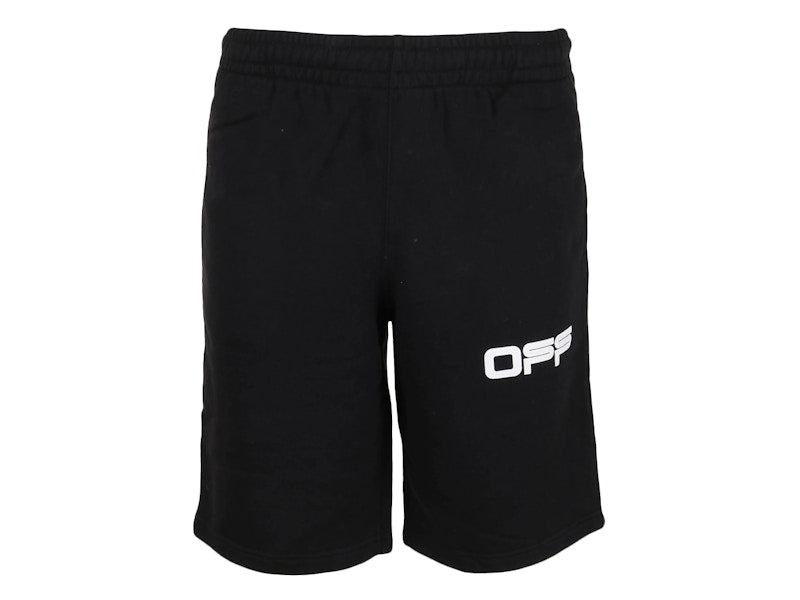 OFF-WHITE Airport Tape Sweatshort Black/Multicolor