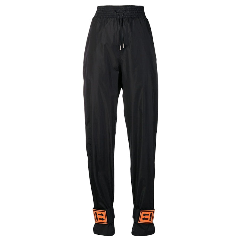OFF-WHITE Ankle Strap Track Pants Black