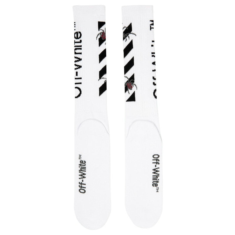 OFF-WHITE Arachno Mid Socks White/Black