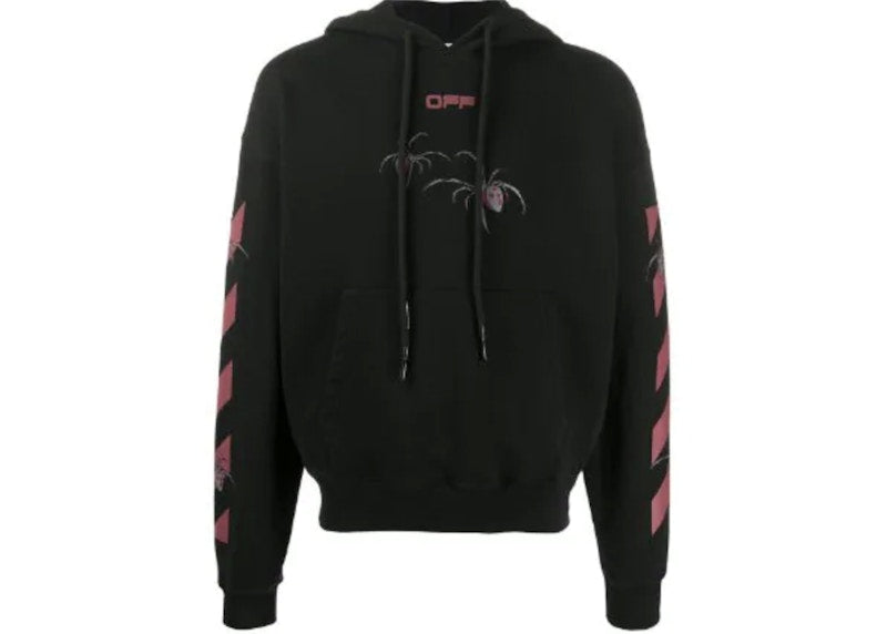 OFF-WHITE Arachno Oversized Hoodie Black