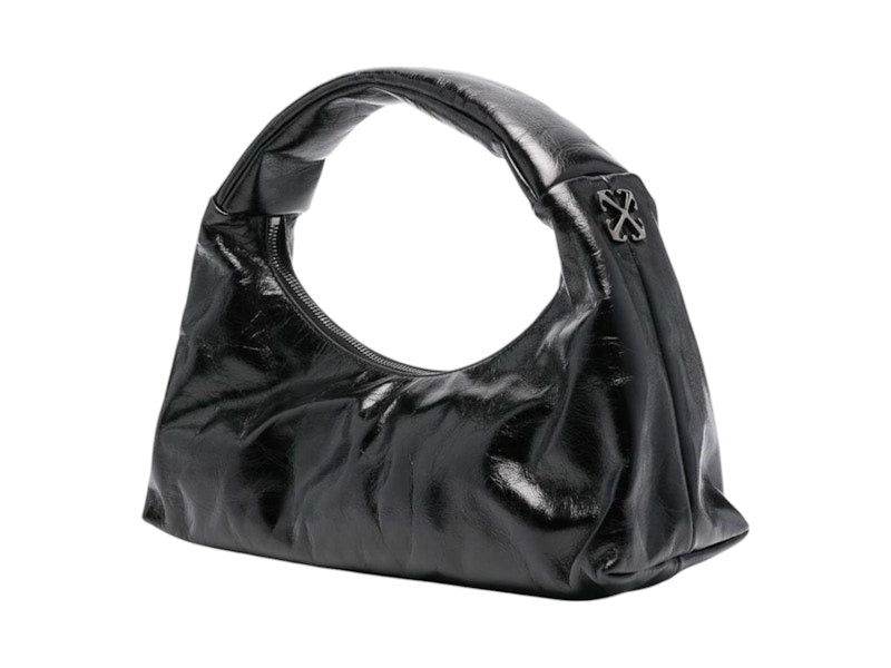 OFF-WHITE Arcade Shoulder Bag Black