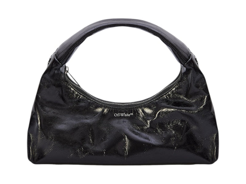 OFF-WHITE Arcade Shoulder Bag Black
