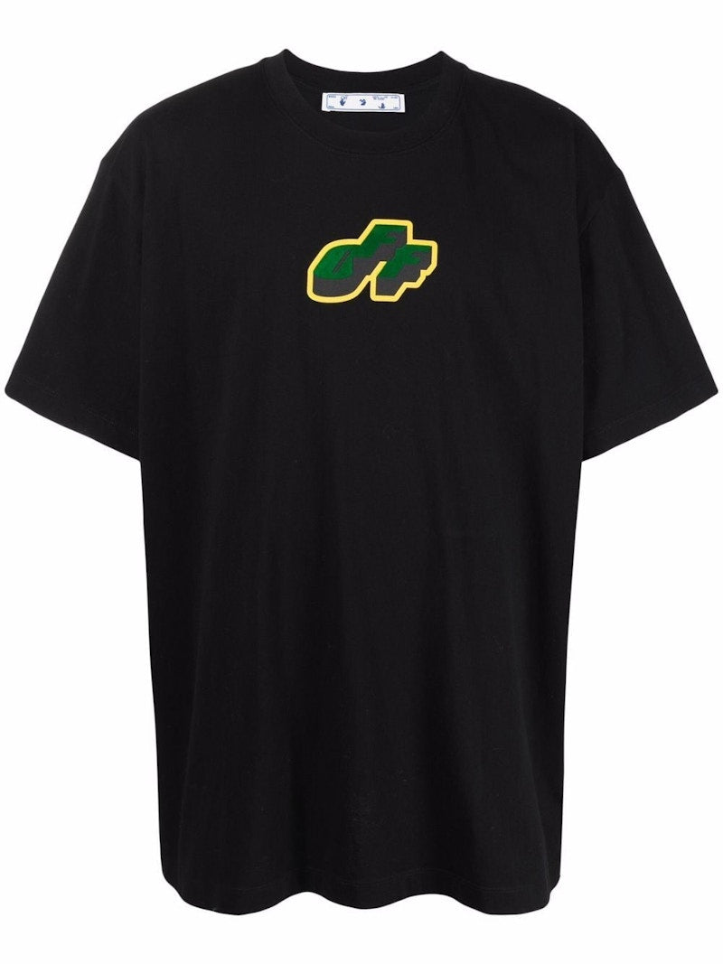 OFF-WHITE Arrow Cartoon T-shirt Black/Green