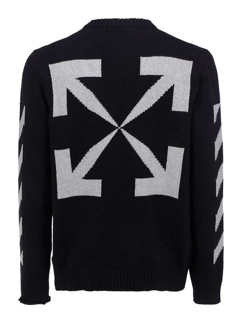 OFF-WHITE Arrow Crewneck Black