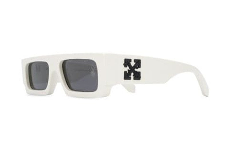 OFF-WHITE Arrow Logo Sunglasses White/Black (OMRI006F20PLA0010100)