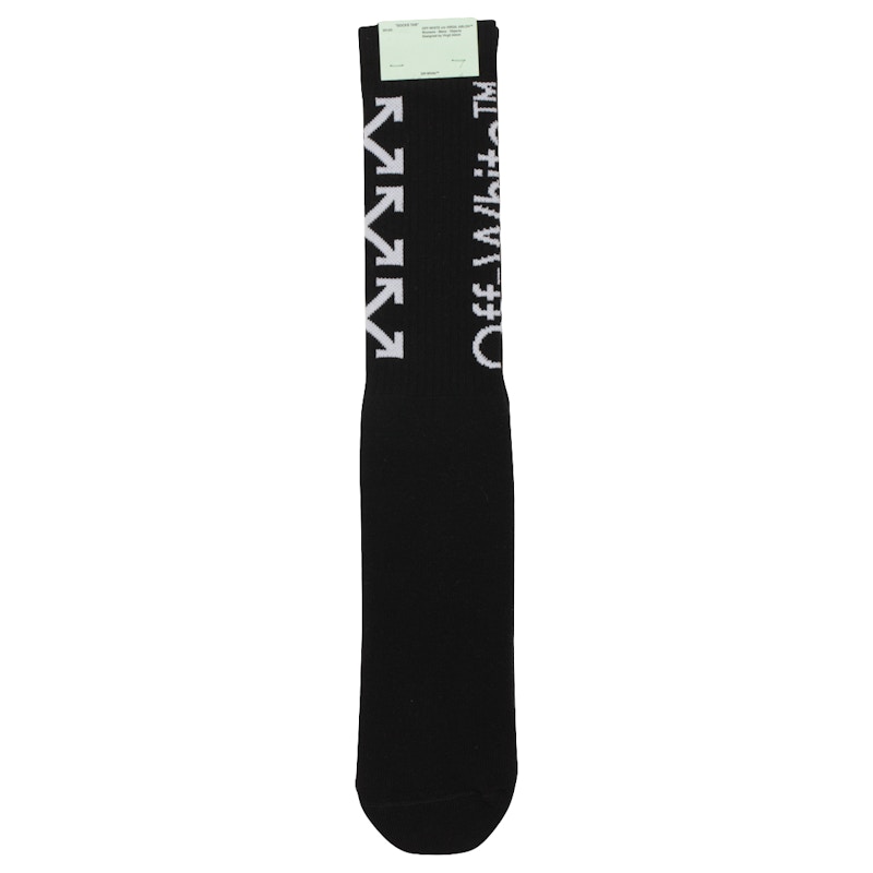 OFF-WHITE Arrow Socks (SS19) Black/White
