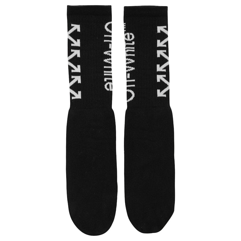 OFF-WHITE Arrow Socks (SS19) Black/White
