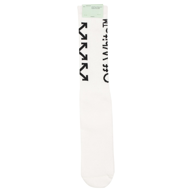 OFF-WHITE Arrow Socks (SS19) White/Black