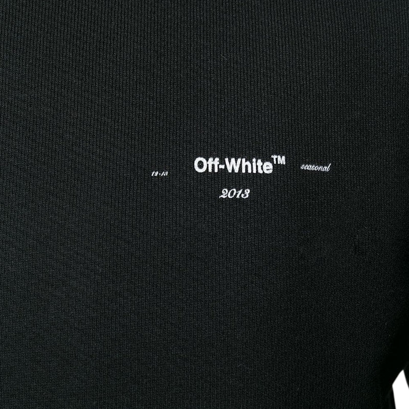 OFF-WHITE Arrow Sweatshirt Black/Black