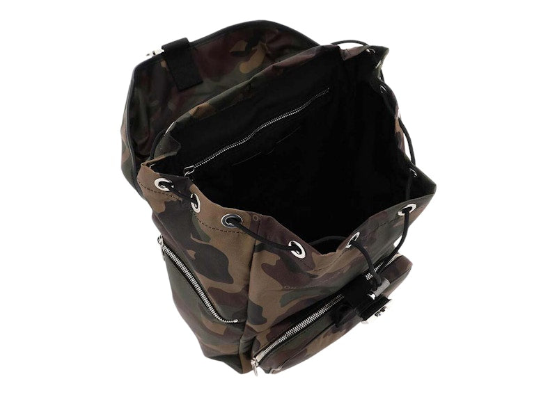 OFF-WHITE Arrow Tuc Backpack Camouflage Multicolor