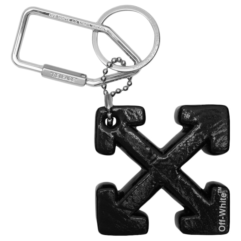 OFF-WHITE Arrows Keychain Black