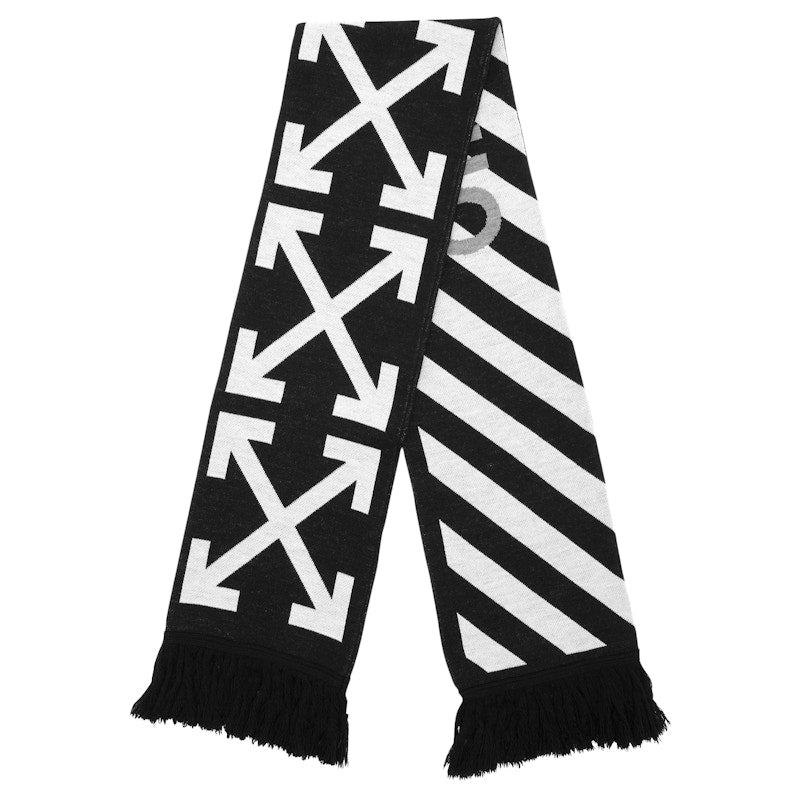 OFF-WHITE Arrows Scarf (SS19) Black/White