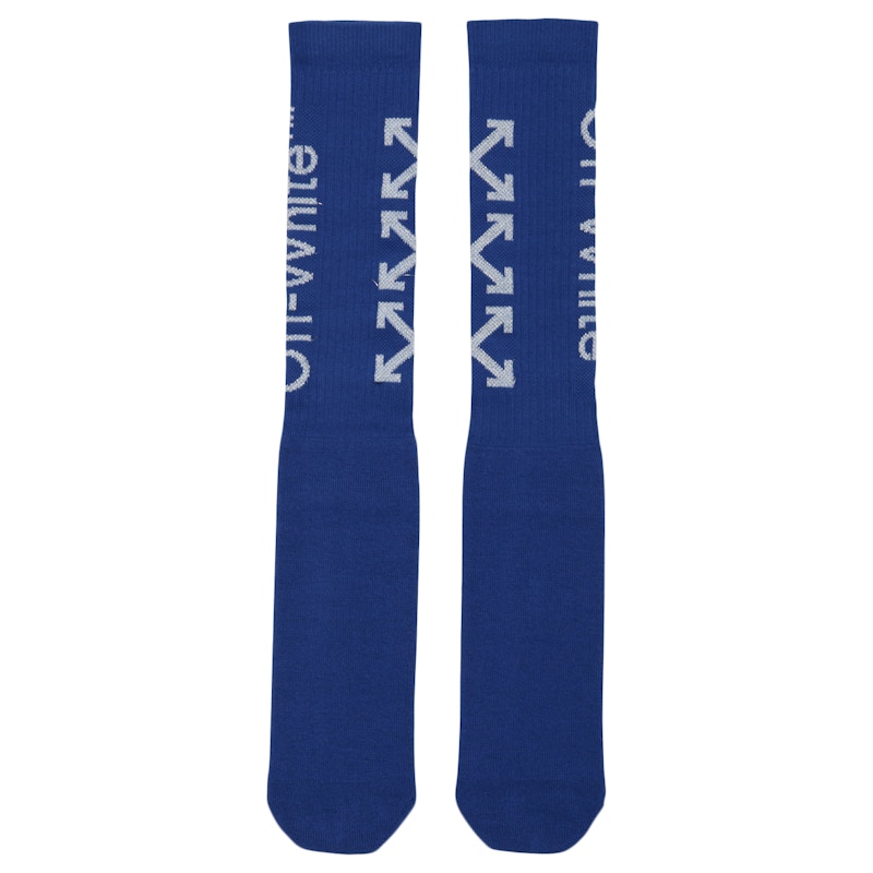 OFF-WHITE Arrows Socks (SS19) Blue/Grey