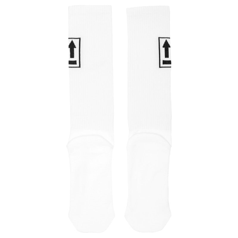 OFF-WHITE Arrows Socks (SS19) White/Black