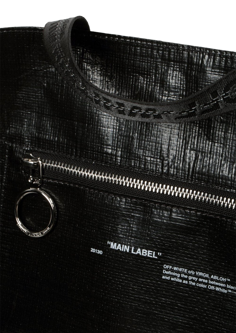 OFF-WHITE Arrows Tote Bag Black White