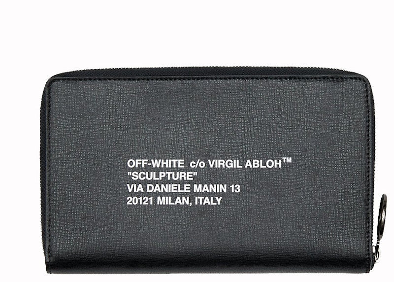 OFF-WHITE Arrows Wallet Black White