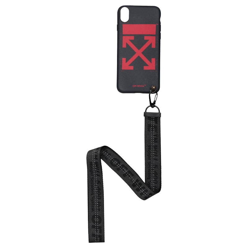 OFF-WHITE Arrows iPhone X Case (SS19) Black/Red