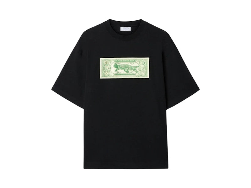 OFF-WHITE Banknote Arrow Ska SS Tee Black/Ca