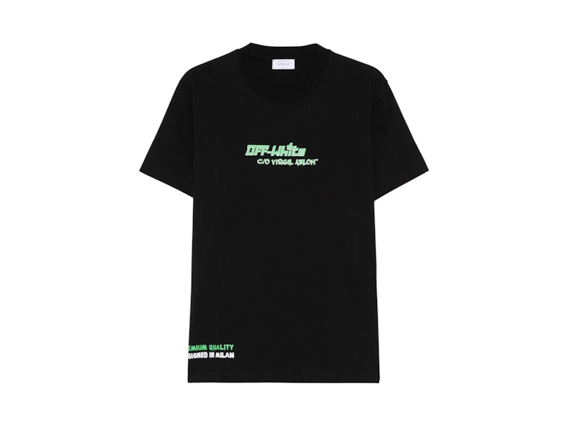 OFF-WHITE Barber 2 Slim SS Tee Black/White