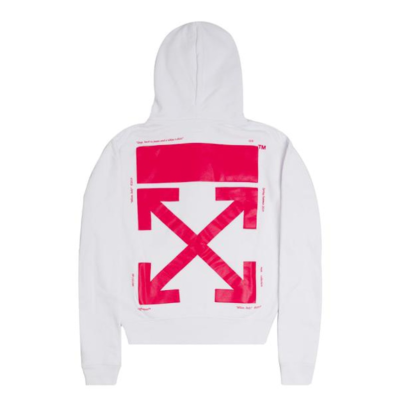 OFF-WHITE Bart Hoodie White