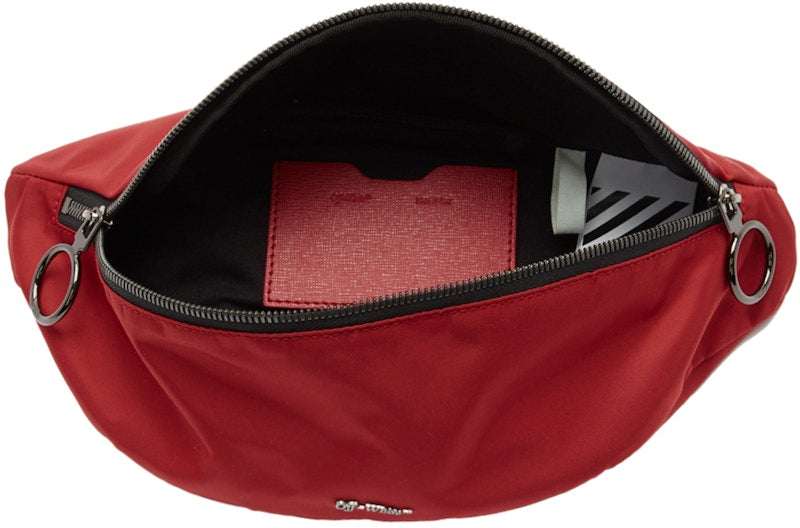 OFF-WHITE Basic Fannypack Red