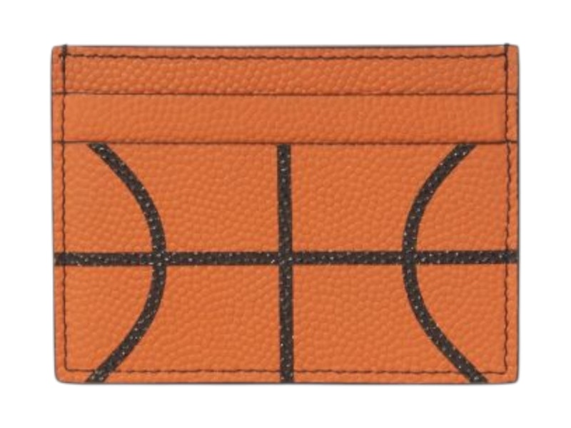 OFF-WHITE Basketball Simple Card Case Orange
