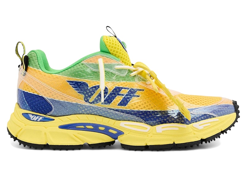 OFF-WHITE Be Right Back Formula 1 Yellow Blue